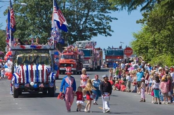 Friday Harbor 4th of July Parade 